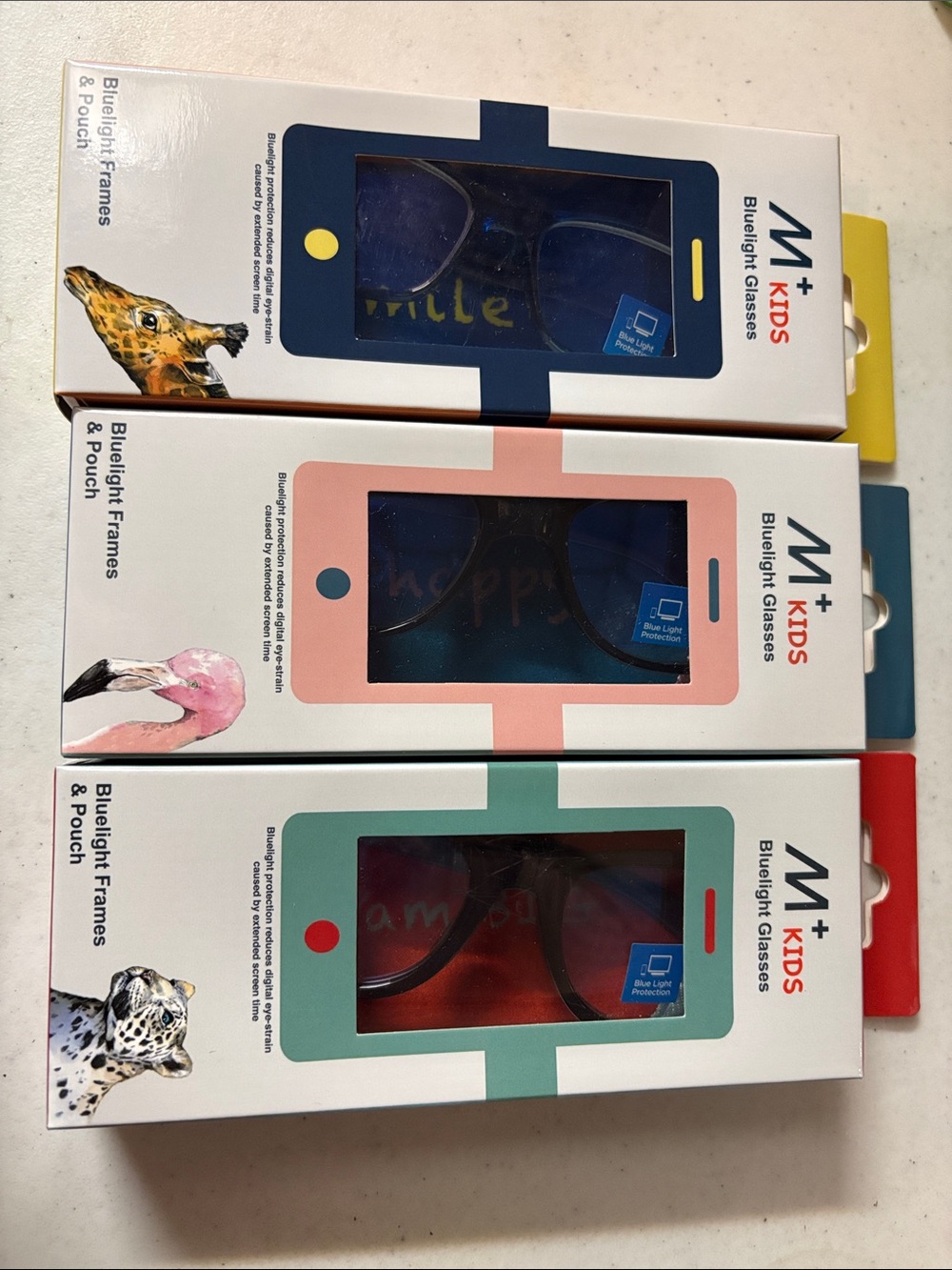 M+ Kids Bluelight Glasses NWT! Assorted colors